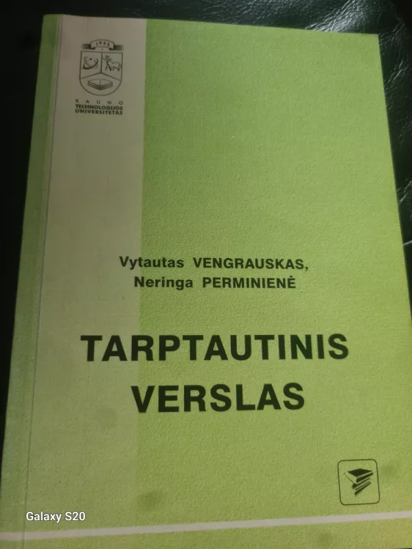 Tarptautinis verslas - Vytautas Vengrauskas, knyga 3