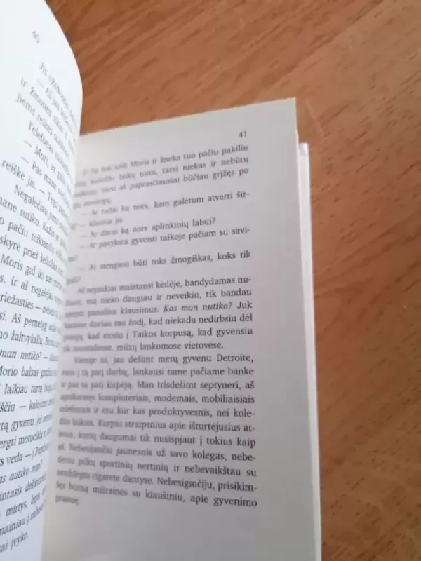 Antradieniai su Moriu: senatvė, jaunystė ir svarbiausia gyvenimo pamoka - Mitch Albom, knyga 4