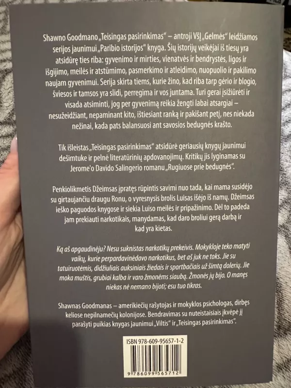 Teisingas pasirinkimas - Shawn Goodman, knyga 3