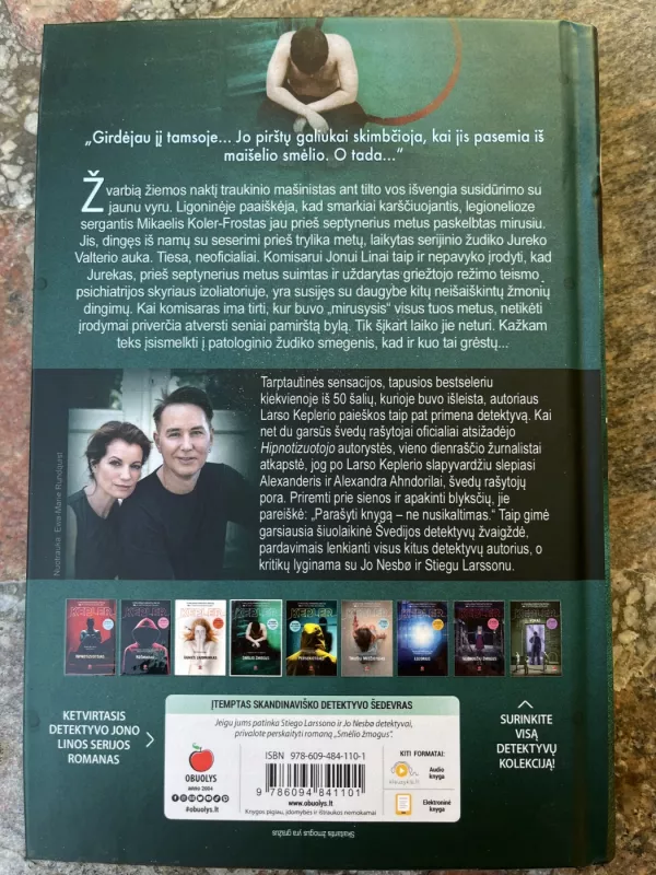 Smėlio žmogus - Kepler Lars, knyga 3