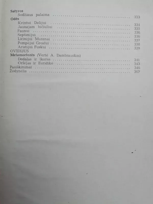 Antikinė literatūra - Jonas Barcys, knyga 5