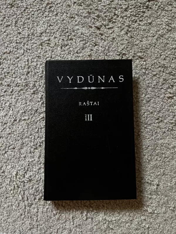 Raštai (III tomas) -   Vydūnas, knyga 2