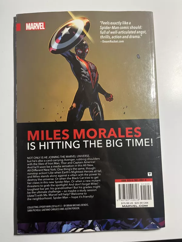 Spider-Man: Miles Morales, Volume 1 - Brian Michael Bendis, knyga 3