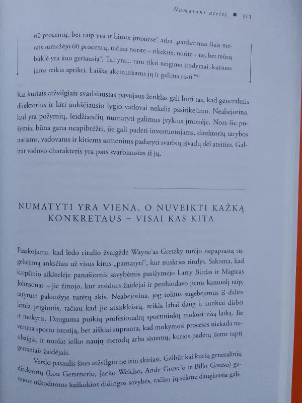 Kodėl žlunga šaunūs vadovai: ir ko galima pasimokyti iš jų klaidų? - Sydney Finkelstein, knyga 6