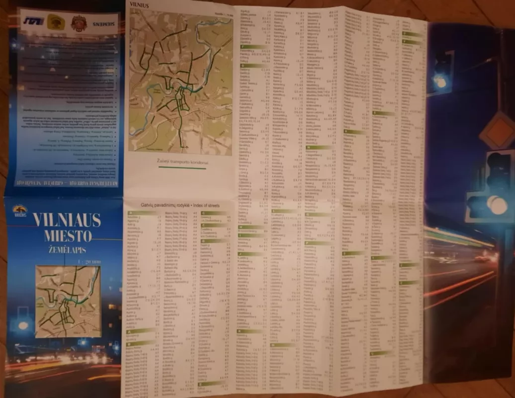 Vilniaus miesto žemėlapis - Autorių Kolektyvas, knyga 3