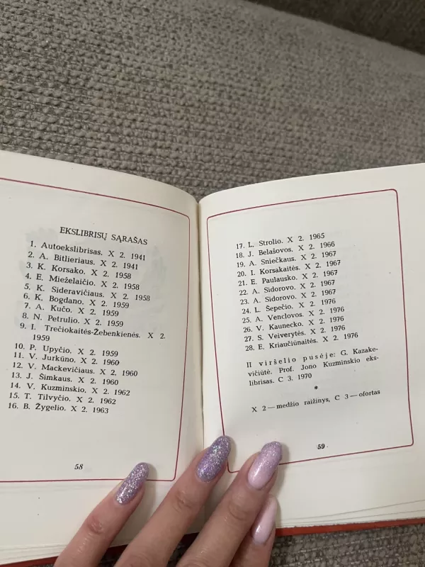 Ekslibrisai - Jonas Kuzminskis, knyga 3