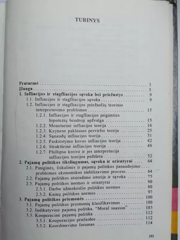 Pajamų politika ir ekonomikos stabilizavimas - Gitanas Nausėda, knyga 3