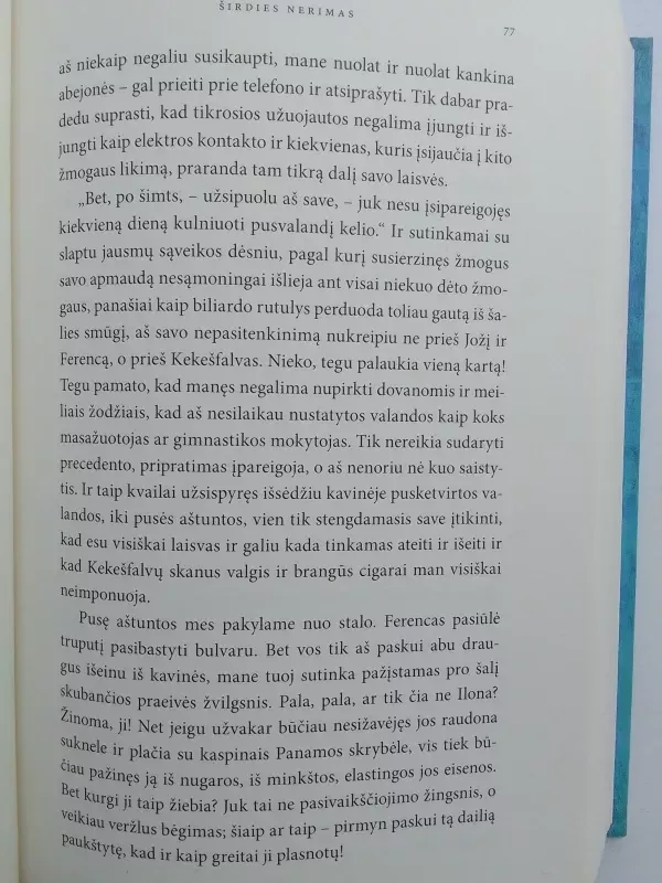 Širdies nerimas - Stefan Zweig, knyga 6