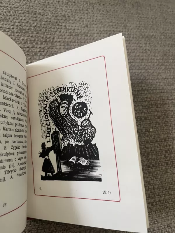 Ekslibrisai - Jonas Kuzminskis, knyga 5