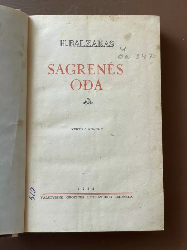 Šagrenės oda - H. de Balzakas, knyga 3