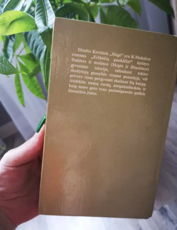 Megė - Džudi Kerolain, knyga 5