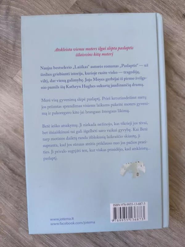 Paslaptis - Hughes Kathryn, knyga 4