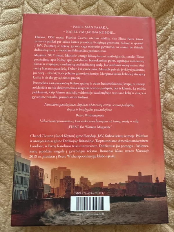 Kitais metais Havanoje - Chanel cleeton, knyga 3