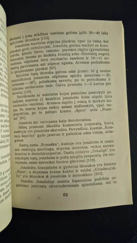 Augalai ir kosmetika - J. Jaskonis, knyga 6