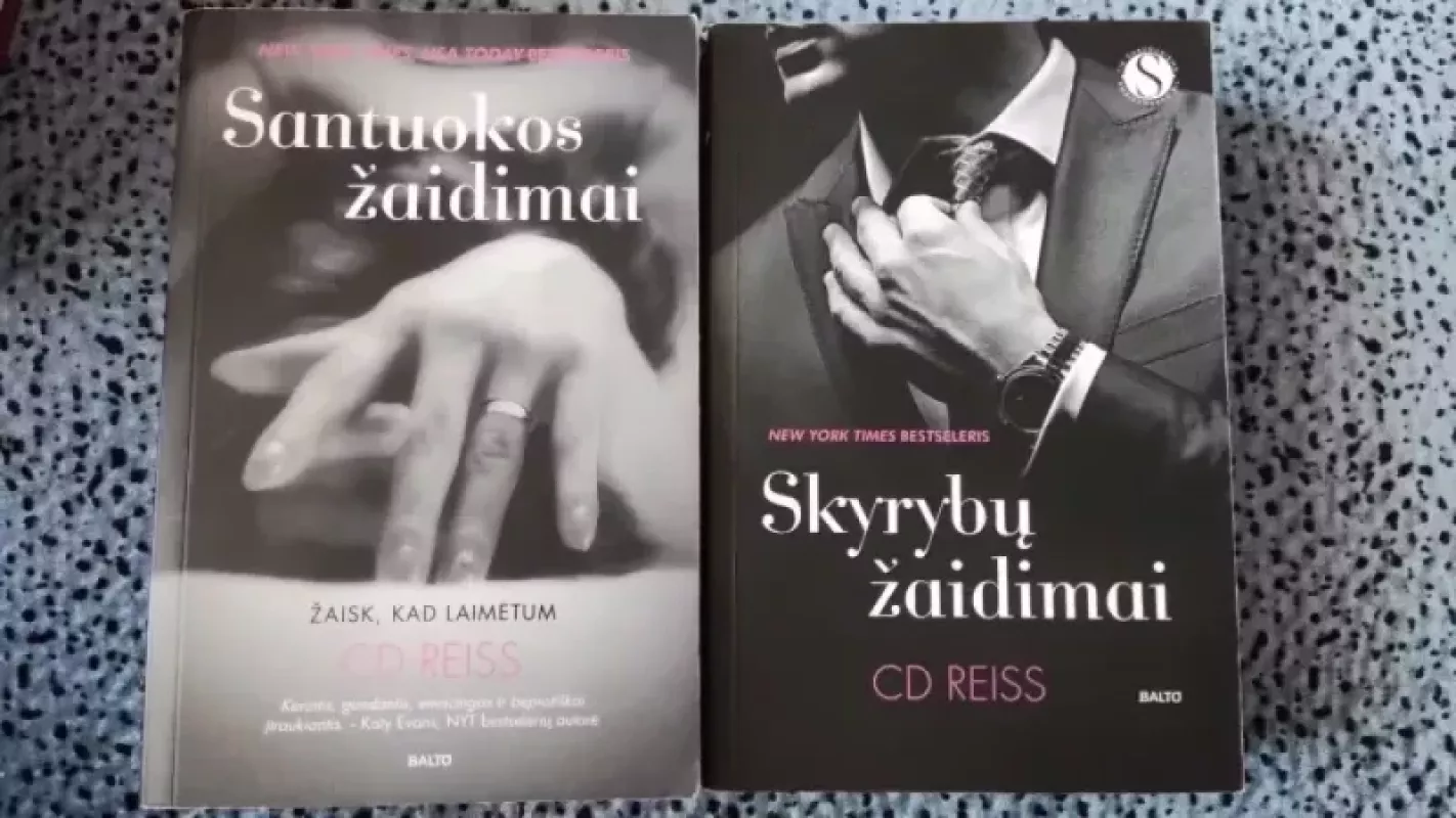 Skyrybų žaidimai - CD Reiss, knyga 3