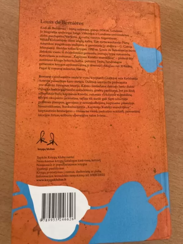 Kapitono Korelio mandolina - Louis Bernieres, knyga 4