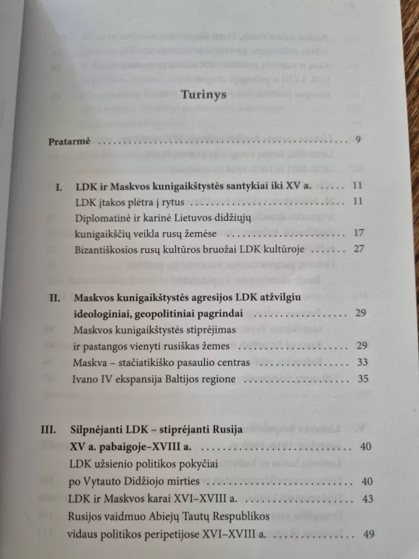 Lietuvos ir Rusijos santykiai XV-XX a - K. Burinskaitė, knyga 4