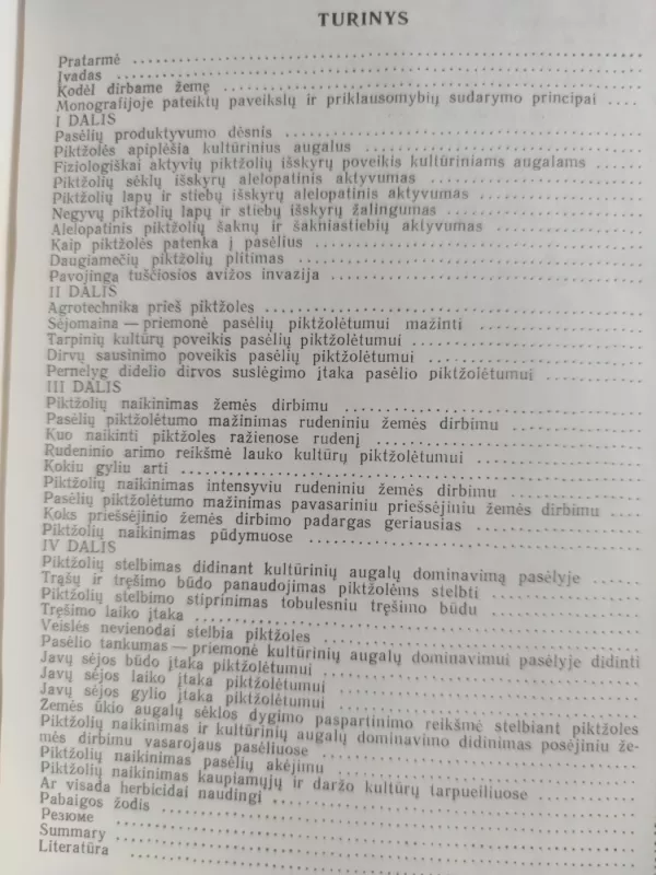 Agrotechnika prieš piktžoles - Lazauskas P., knyga 4