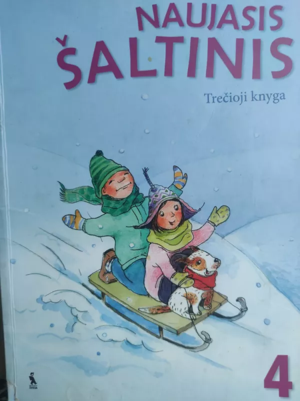 Naujasis šaltinis. Vadovėlis 4 klasei. Trečioji knyga. Kalbu. Skaitau. Rašau - V. Plentaitė, E.  Marcelionienė, knyga 2