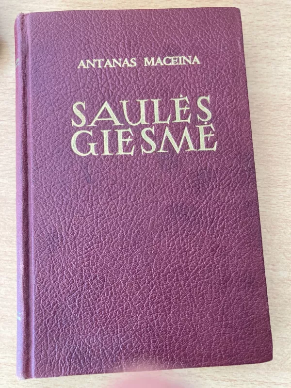 Saulės giesmė - Antanas Maceina, knyga 2