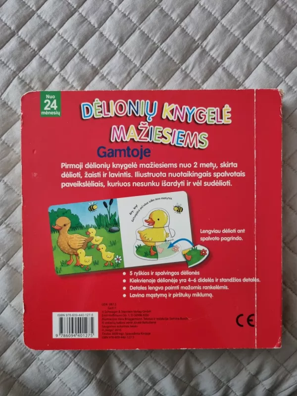 Dėlionių knygelė mažiesiems. Gamtoje - Semina Busch, knyga 3