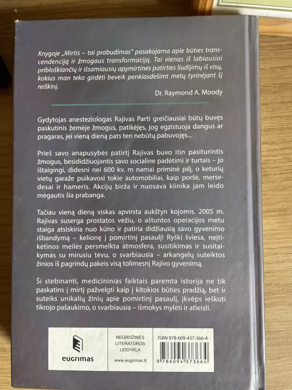Mirtis – tai prabudimas: gydytojo kelionė į pomirtinį pasaulį ir jame įgytos įžvalgos - Rajiv Parti, knyga 3