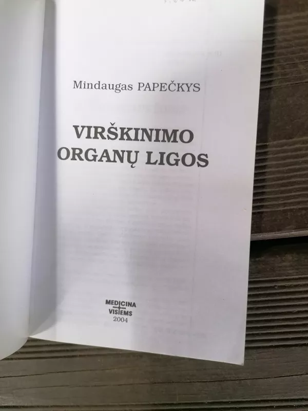 Virškinimo organų ligos - Mindaugas Papečkys, knyga 3
