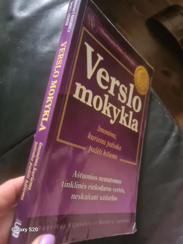 Verslo mokykla žmonėms, kuriems patinka padėti kitiems - Robert T. Kiyosaki, Sharon L.  Lechter, knyga 4