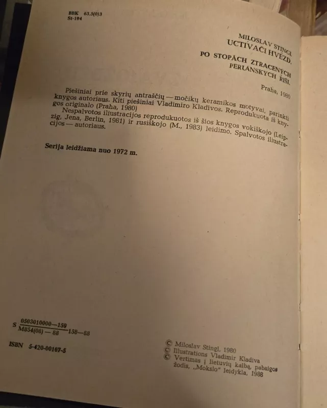 žvaigždžių garbintojai - M. Stinglas, knyga 3