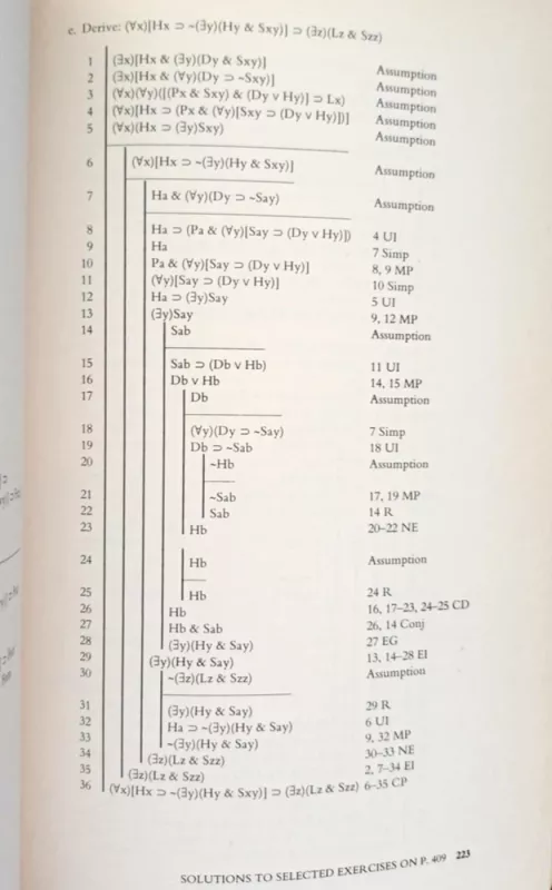 Solutions to Selected Exercises in the Logic Book - Merrie Bergmann, James Moor, Jack Nelson, knyga 5