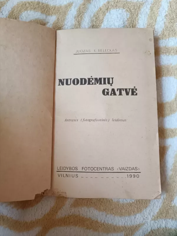 Nuodėmių gatvė - J. K. Beleckas, knyga 6