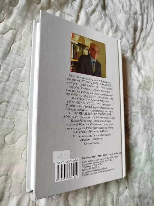 Lietuvių kalbos frazeologijos žodynas - Jonas Paulauskas, knyga 6