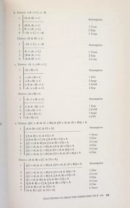 Solutions to Selected Exercises in the Logic Book - Merrie Bergmann, James Moor, Jack Nelson, knyga 4