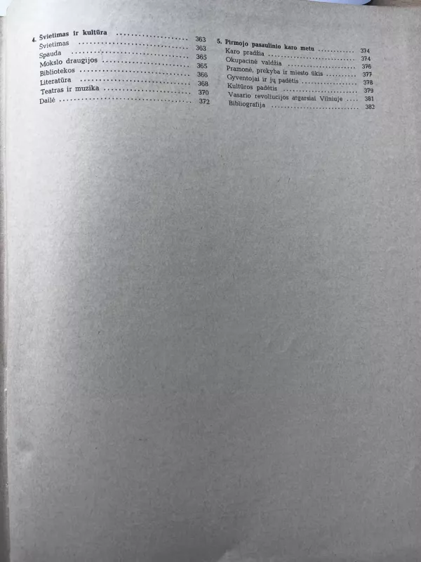 Vilniaus miesto istorija (1968) - J. Jurginis, V. Merkys, A. Tautavičius, knyga 6