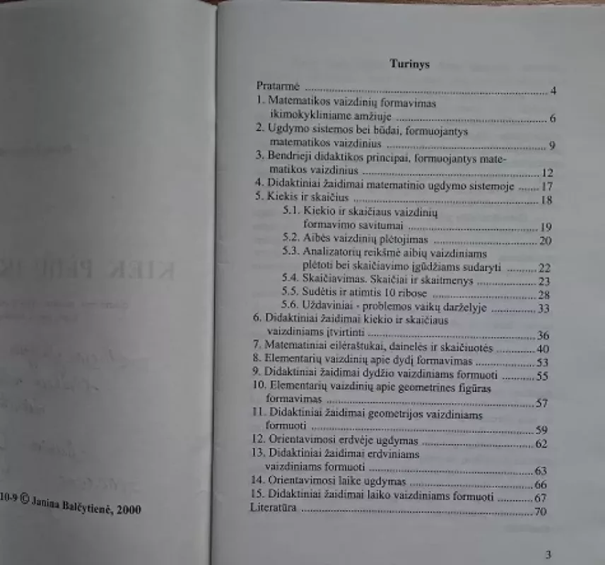 Matematikos uždaviniai pradinėje mokykloje - Janina Balčytienė, knyga 3
