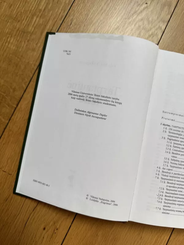 Tarptautinė teisė - Vilenas Vadapalas, knyga 4