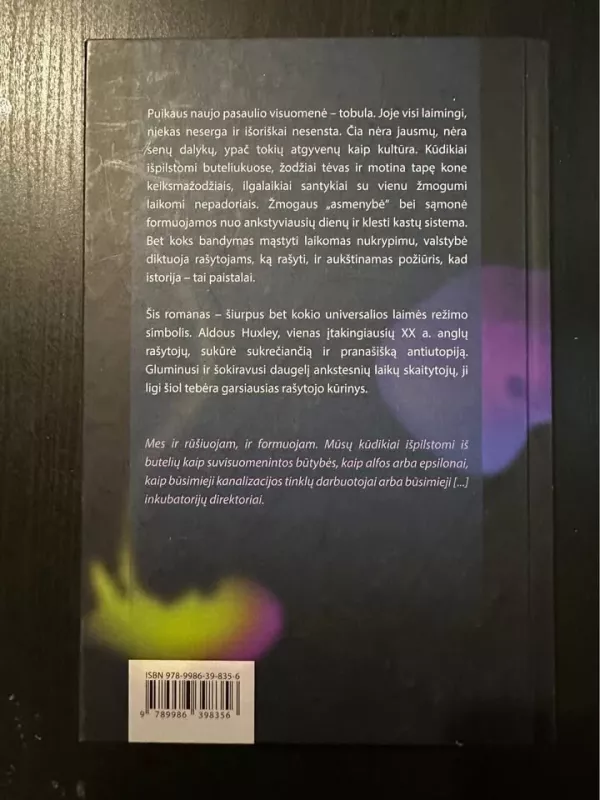 Puikus naujas pasaulis - Aldous Huxley, knyga 3