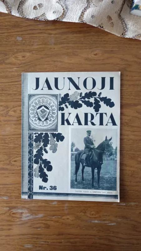 Jaunoji karta 1934 36 Nr. A Smetonos jubiliejus. - kolektyvas, knyga 2