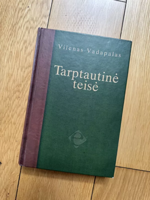 Tarptautinė teisė - Vilenas Vadapalas, knyga 2