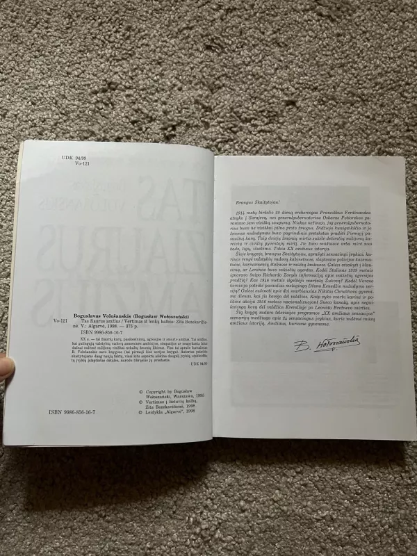 Tas žiaurus amžius - Boguslavas Vološanskis, knyga 5