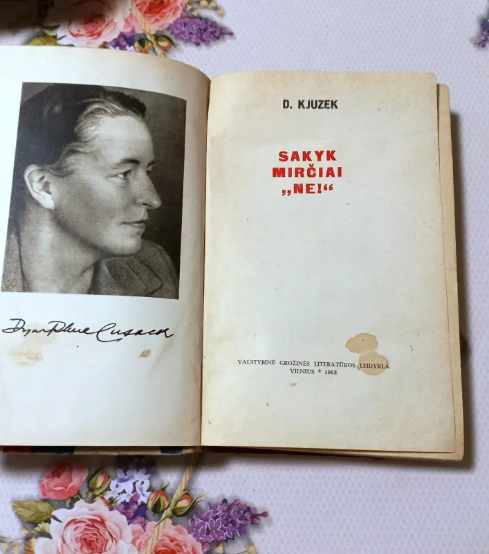 Sakyk mirčiai "NE!" - D. Kjuzek, knyga 3
