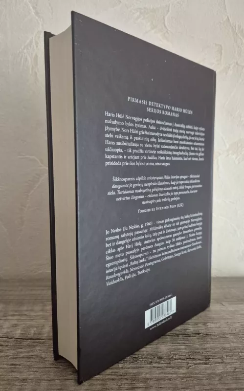 Šikšnosparnis - Jo Nesbo, knyga 3