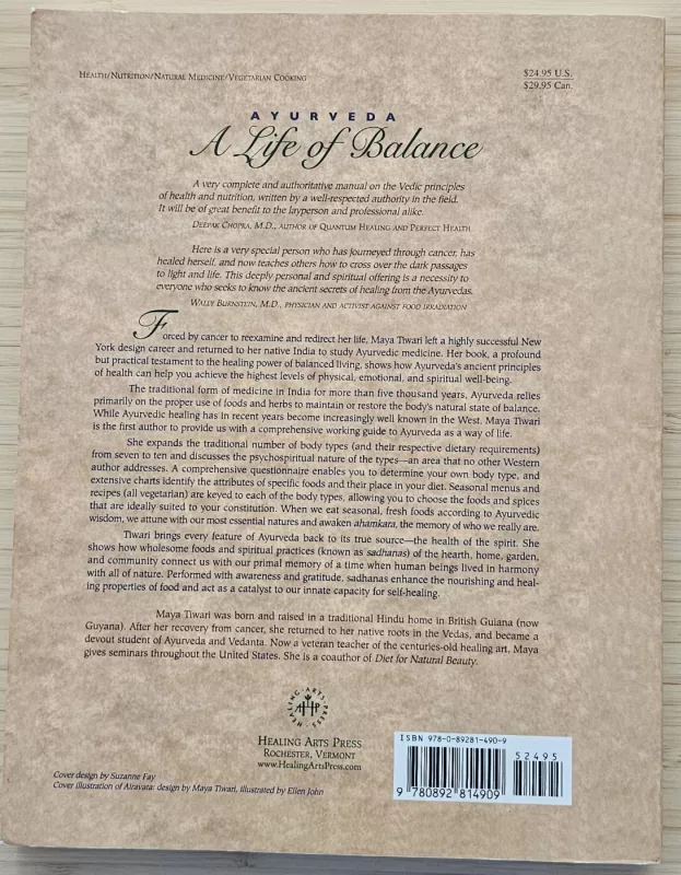 A Life of Balance - Maya Tiwari, knyga 3