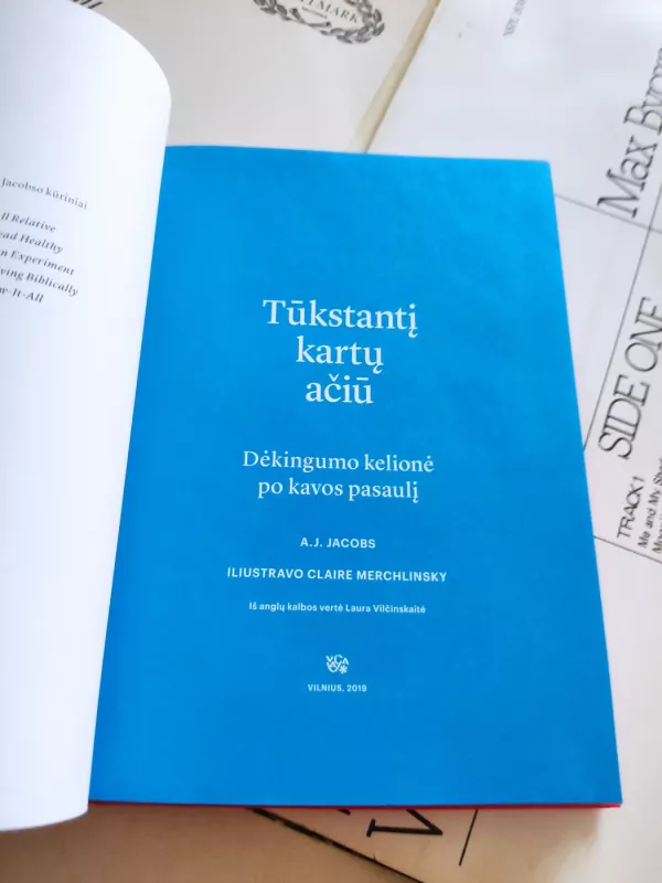 Tūkstantį kartų Ačiū: dėkingumo kelionė po kavos pasaulį - A. J. Jacobs, knyga 3
