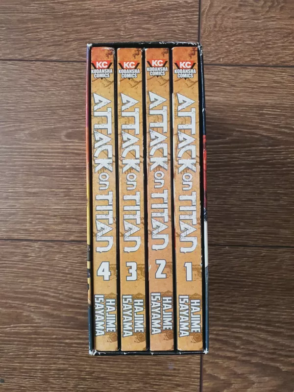 Attack on titan 1-4 - Hajime Isayama, knyga 2
