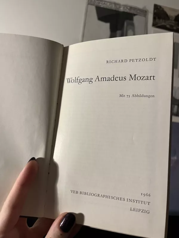 Wolfgang Amadeus Mozart - Richard Petzoldt, knyga 2