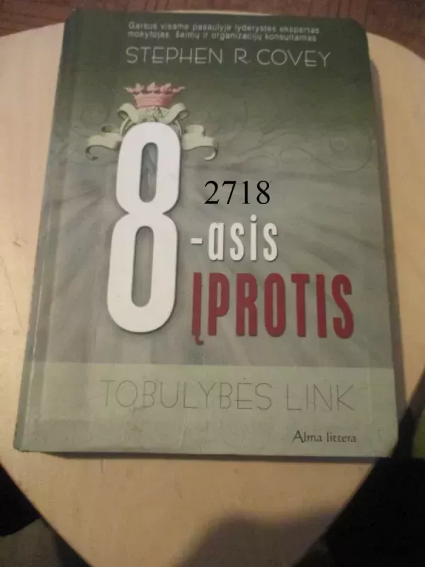 8-asis įprotis. Tobulybės link - Covey Stephen, knyga 2