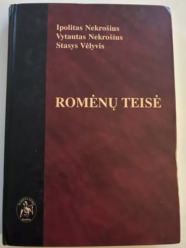 Romėnų teisė - Ipolitas Nekrošius, Vytautas  Nekrošius, Stasys  Vėlyvis, knyga 2