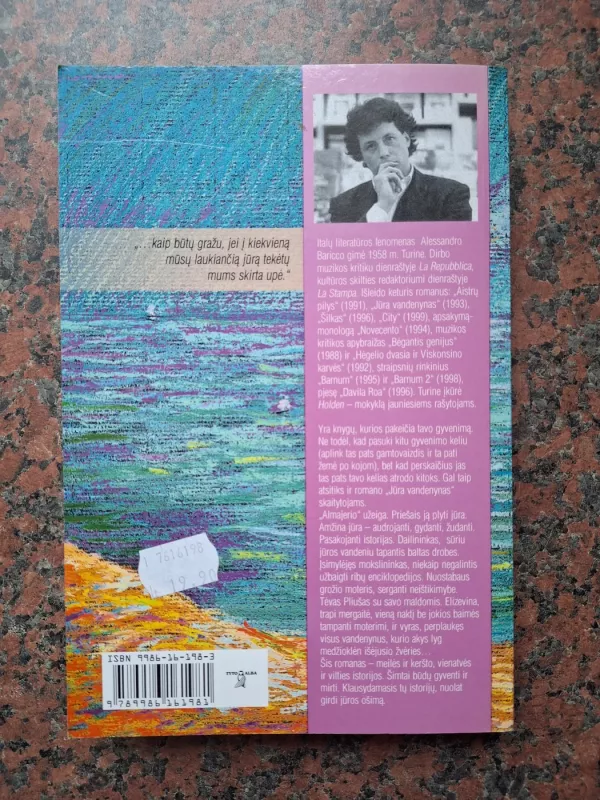 Jūra vandenynas - Alessandro Baricco, knyga 3