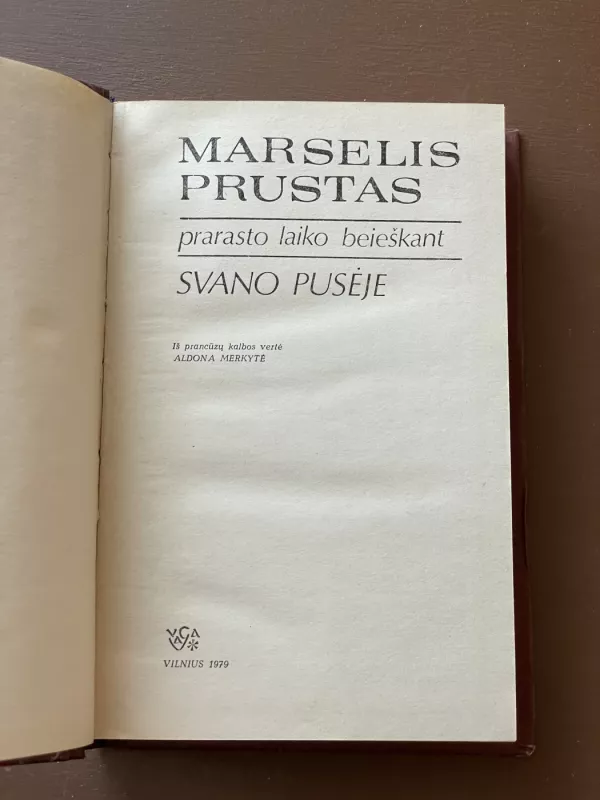 Svano pusėje - Marselis Prustas, knyga 3